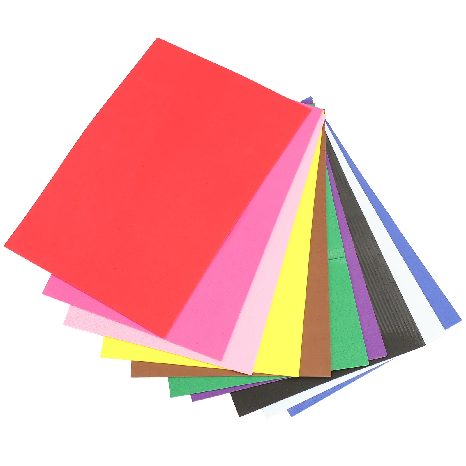10PCS A4 Größe Gemischte Farbe Dicken Schwamm Papier Handwerk DIY Verwenden Quelle Material Blätter DIY Blätter Handwerk Blätter