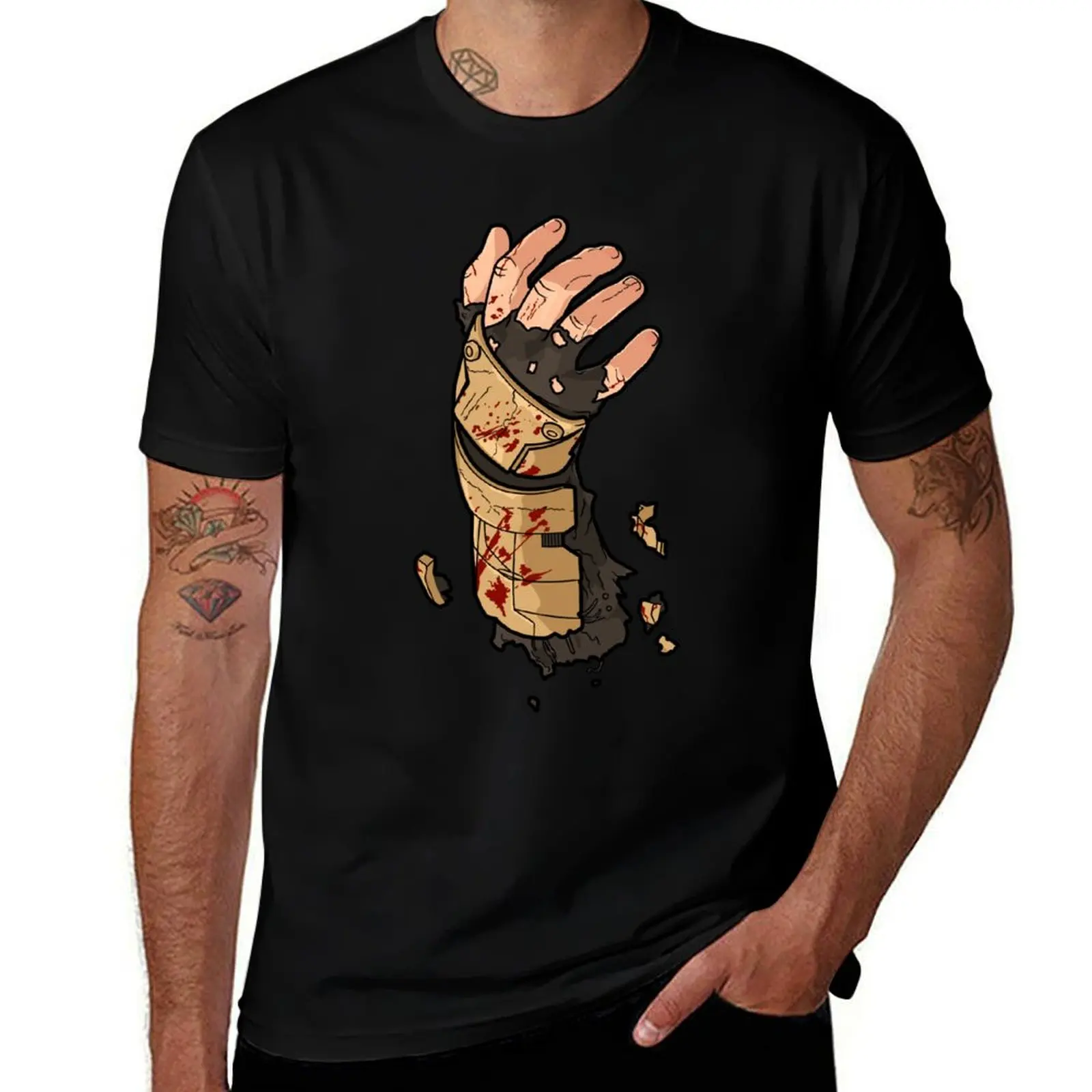Dead Space Isaac Colour T-Shirt Active Sports Short Sleeve Cotton Shirt