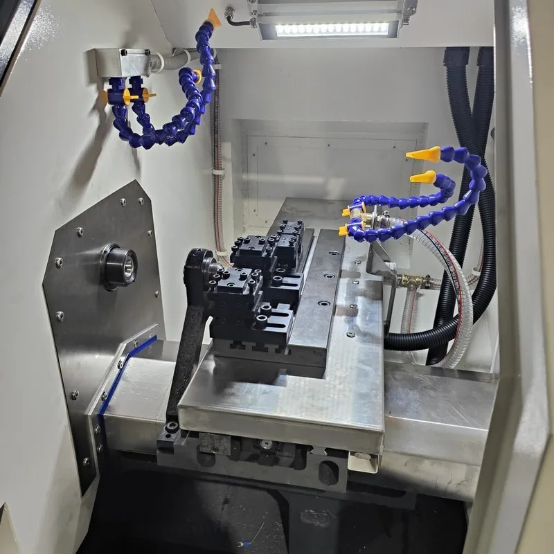 CNC lathe metal cutting flat bed CNC lathe