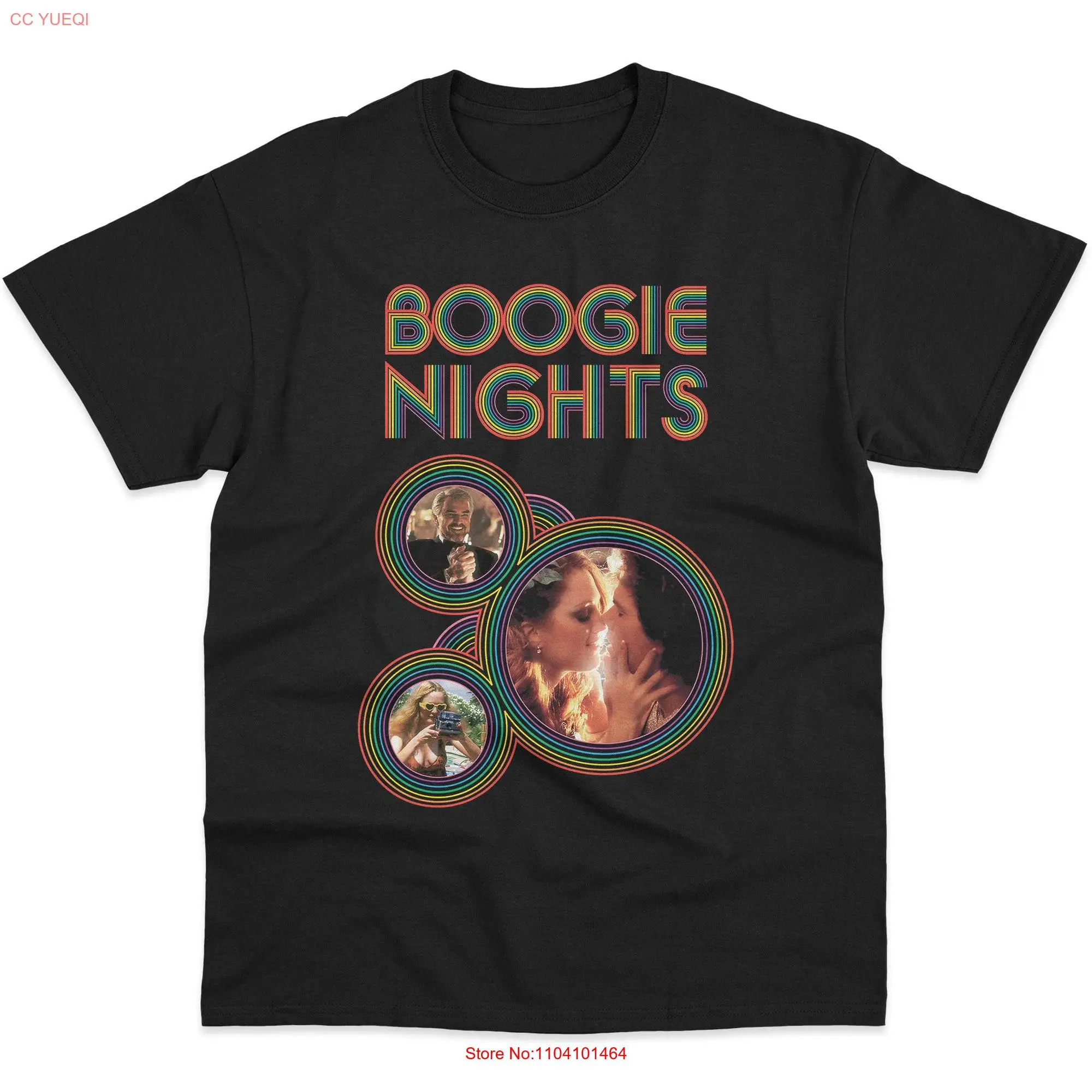 Футболка Boogie Nights с длинным или коротким рукавом в стиле ретро, Винтажный Фильм 90-х Хэллоуин для него