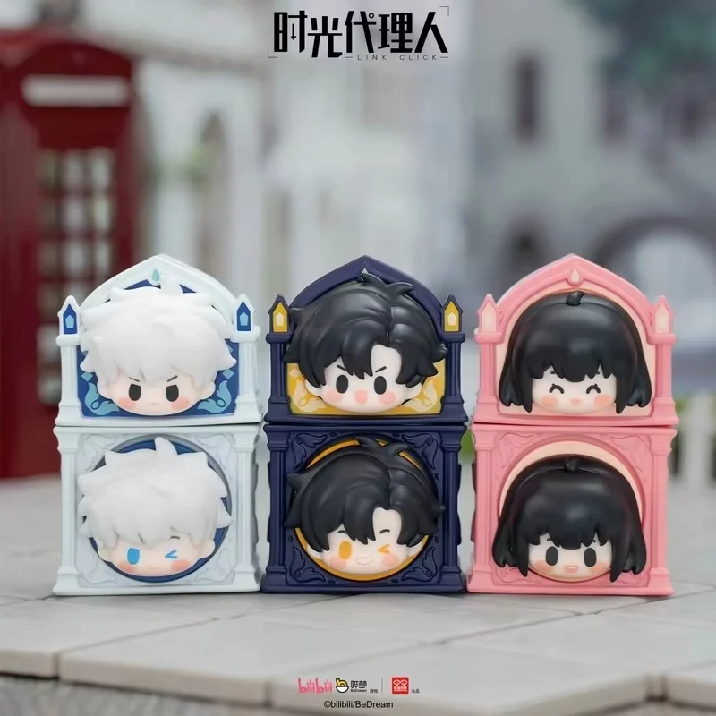 

Time Agent Animation Time Shadow Small Building Stackable Series Blind Bag Anime Periphery Collection Cute Grain Festival Gift