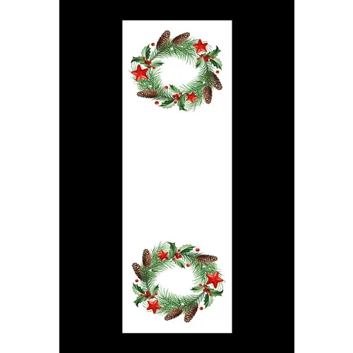 Bk Home Decor Modern Christmas Themed Runner