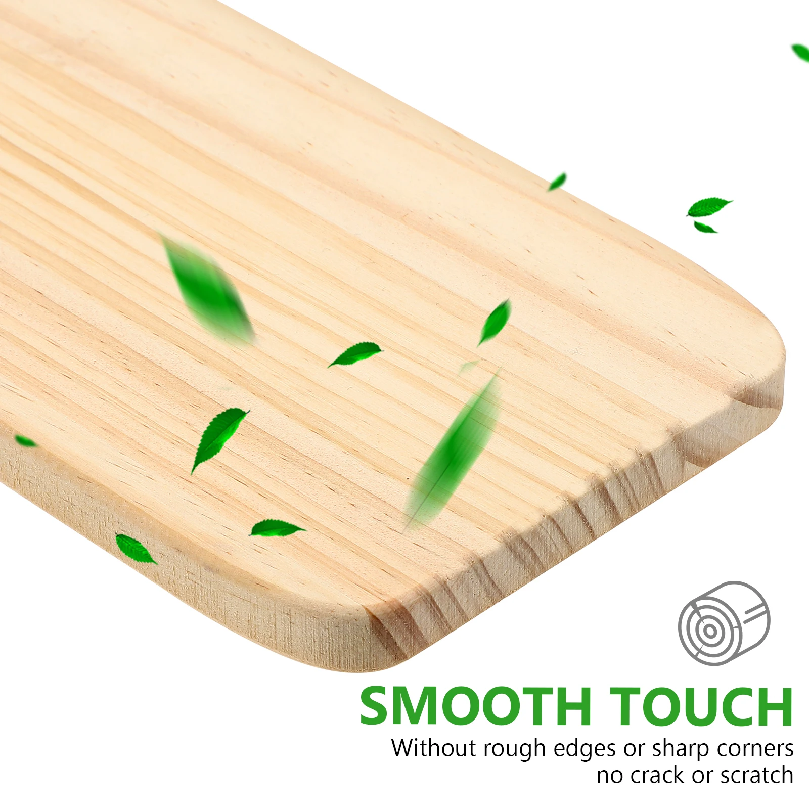 

2 pcs Solid Pine Wood Unfinished Wooden Paddles Fraternity Craft Diy Painting Smooth Lightweight Wood Boards For Home