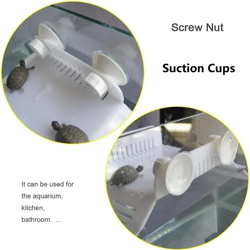 5 Pcs Strong Screw Nut Suction Cup 4.5cm Hand Tighten Adjustment Turtle Platform Sucker with Press Cap Nut Screw Hook for Glass