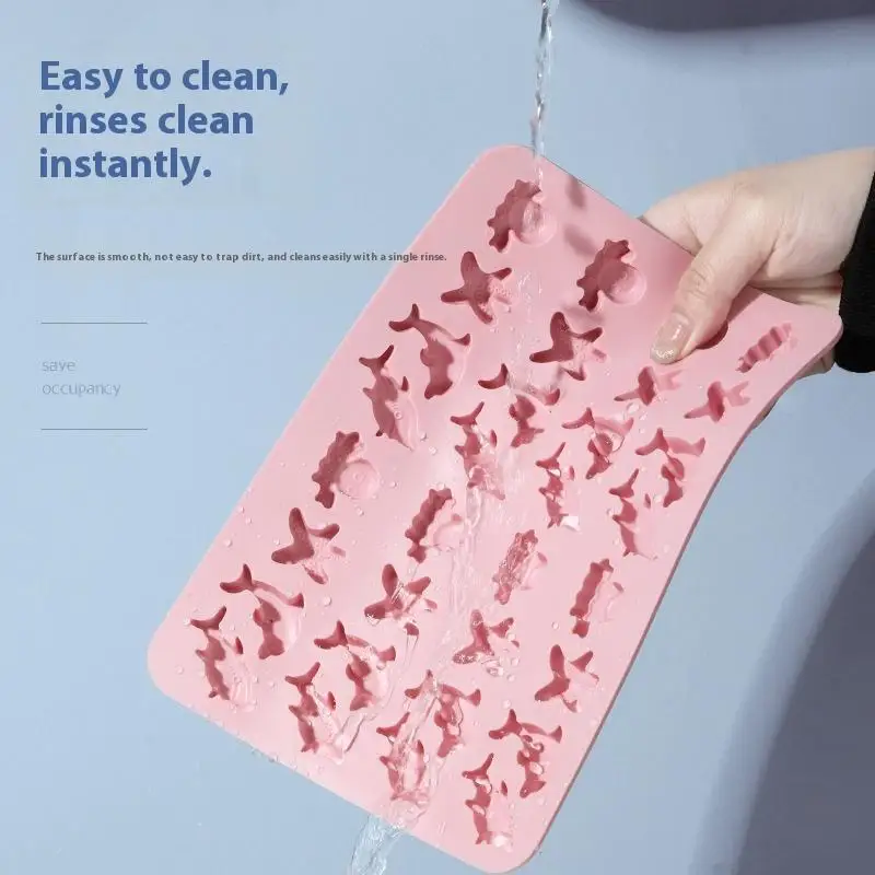 قالب حلوى كاواي غائر - مجموعة أدوات صنع جيلي صغيرة من السيليكون بدرجة الطعام، شوكولاتة مقاومة للحرارة وقالب أغذية الأطفال [YY26]