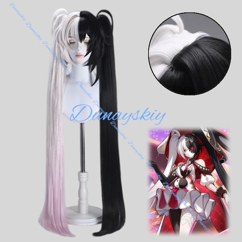 

Официальный косплей-парик Спаркси из игры Honkai Star Rail, черно-серо-розовый, длинные волосы, для Хэллоуина, женский, в стиле Спаркси Спаркл Маскед Фулз