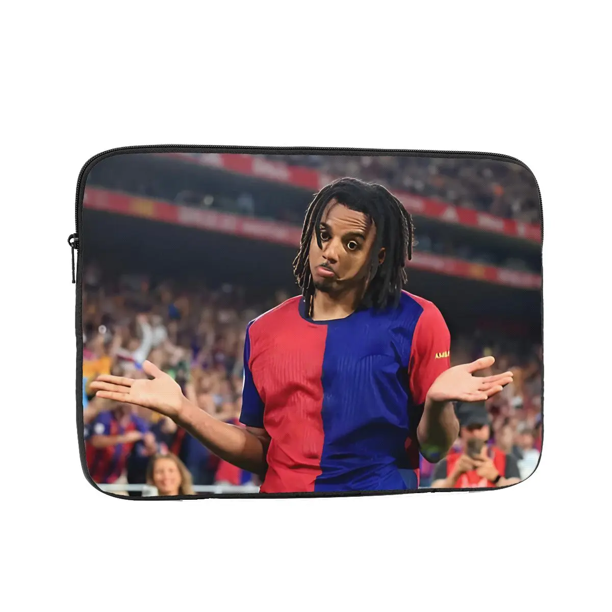 

Jules Kounde Fooball Soccer Laptop Bag Sleeve 12" 13" 15" 17" Notebook Bag Case Shockproof Case Bag
