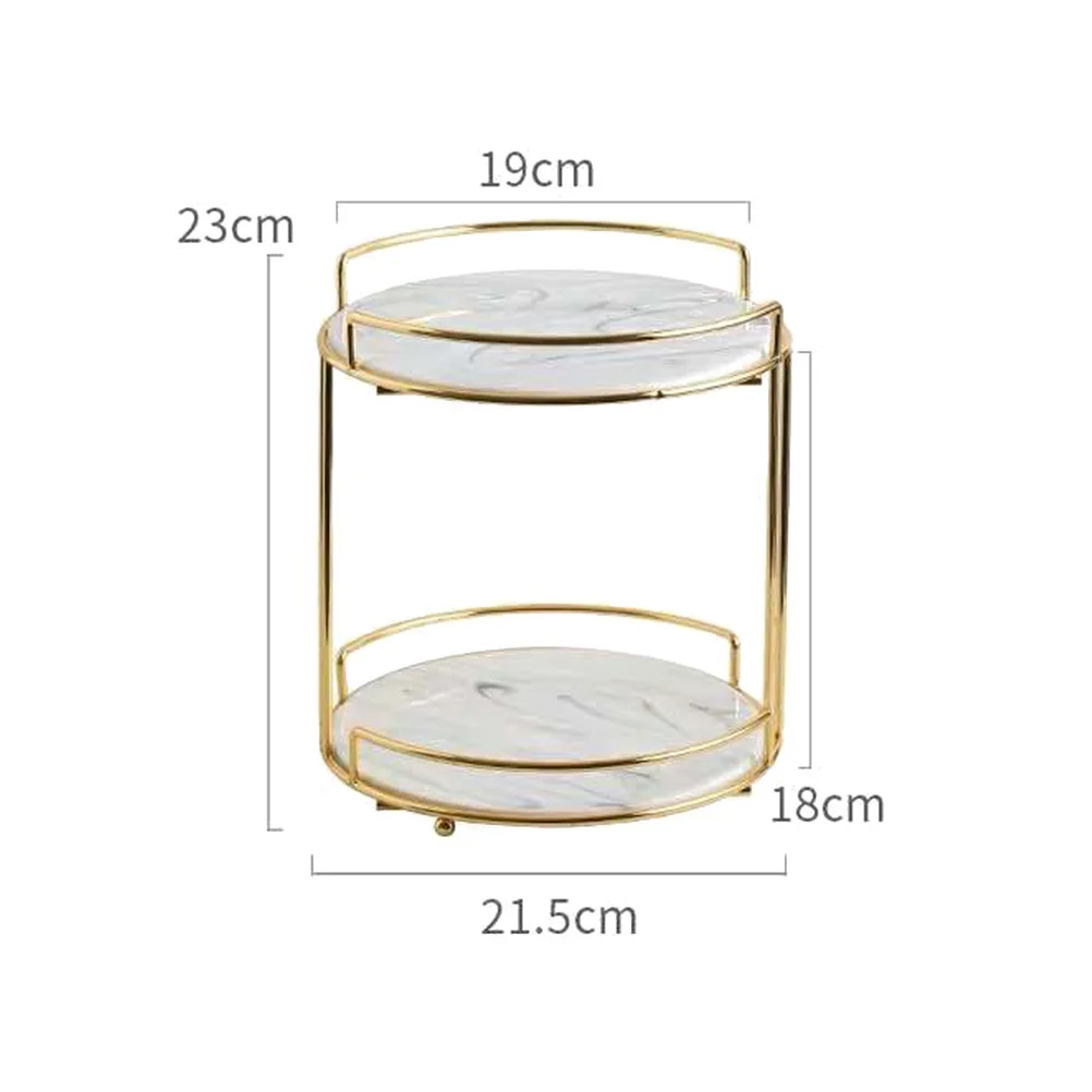 1Pcs Practical Makeup Storage Rack Multi Layer Lightweight Jewelry Organizer Desktop Jewelry Display Rack