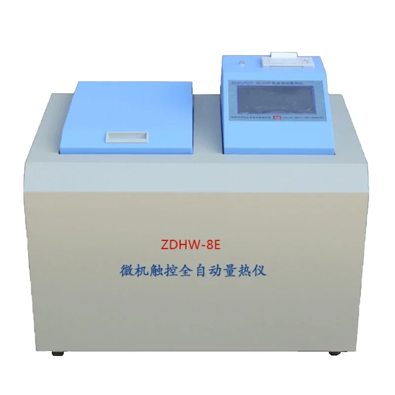 ZDHW-8E Automatic Calorimeter Coal Kcal Testing Equipment Testing Methanol Fuel Oil Product Brick Factory Thermal Instrument