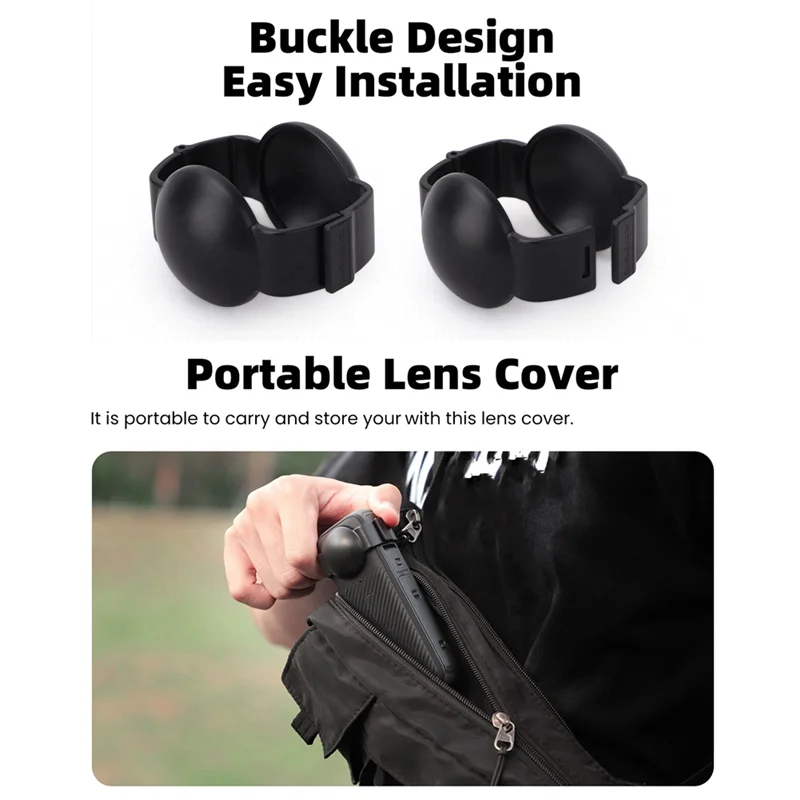 Новая защита объектива SUNNYLIFE для Insta360 X4, защита объектива для панорамной камеры, крышка объектива, устойчивые к царапинам и падению аксессуары