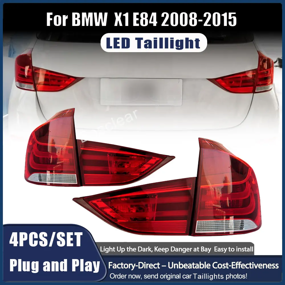 

63212990109 63212990110 Внешние задние фонари Задние фонари для BMW X1 E84 2008-2015 Новые левые и правые задние фонари BMW X1 серии E84