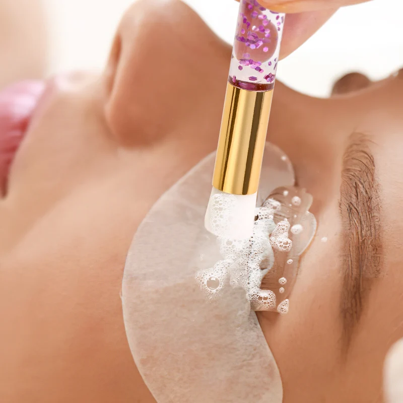 1 szt. Szczoteczka do usuwania zaskórników z porów nosa i rzęs, głęboko oczyszczająca szczoteczka do przedłużania rzęs, narzędzia do makijażu, szczoteczki do szamponu do rzęs