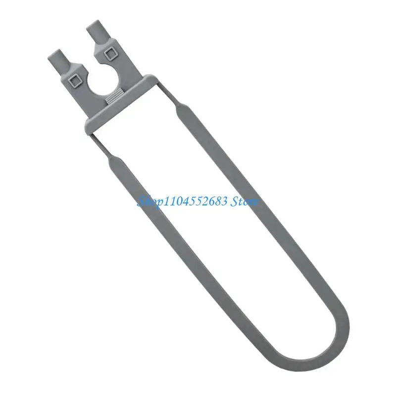 Gray Clip On Front Guide Accessory for Countertop Cooker Use 