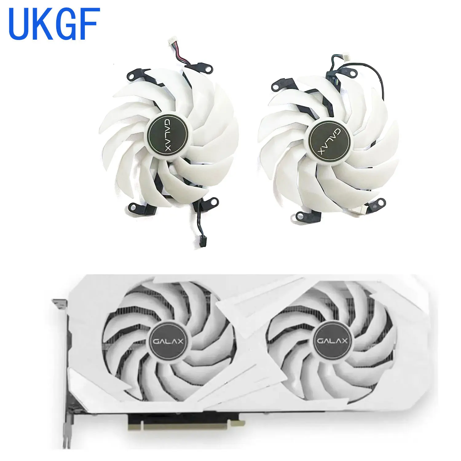 Brand new 105MM 4PIN 6PIN GFY10015H12SPA RTX3070 GPU fan for Galax Geforce RTX 3060 3060ti 3070 3070ti EX white graphics card