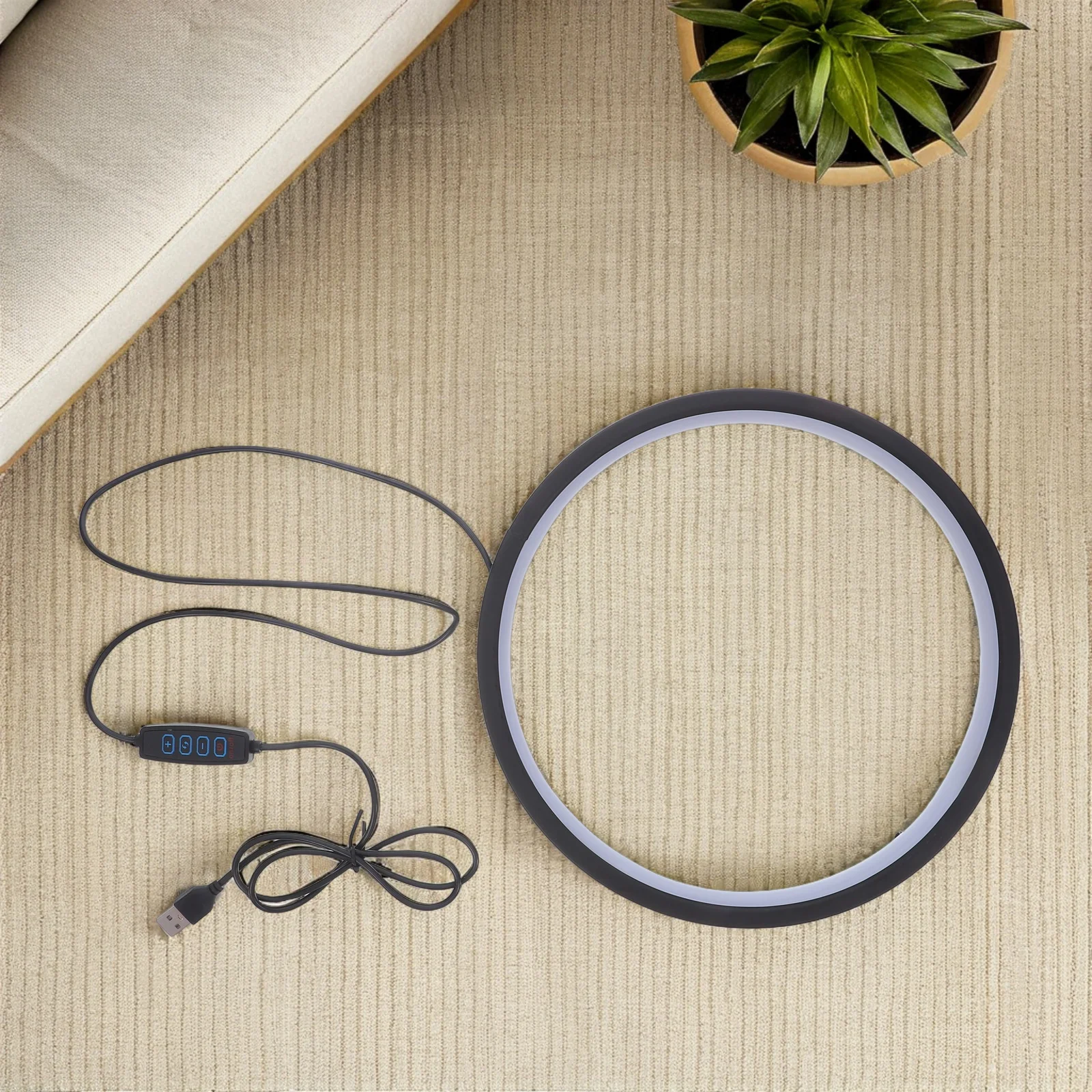 حامل بخور LED يعمل بمنفذ USB مع نافورة شلال تصميم تمثال بوذا مصباح لغرفة المعيشة مكتب التأمل Zen #4