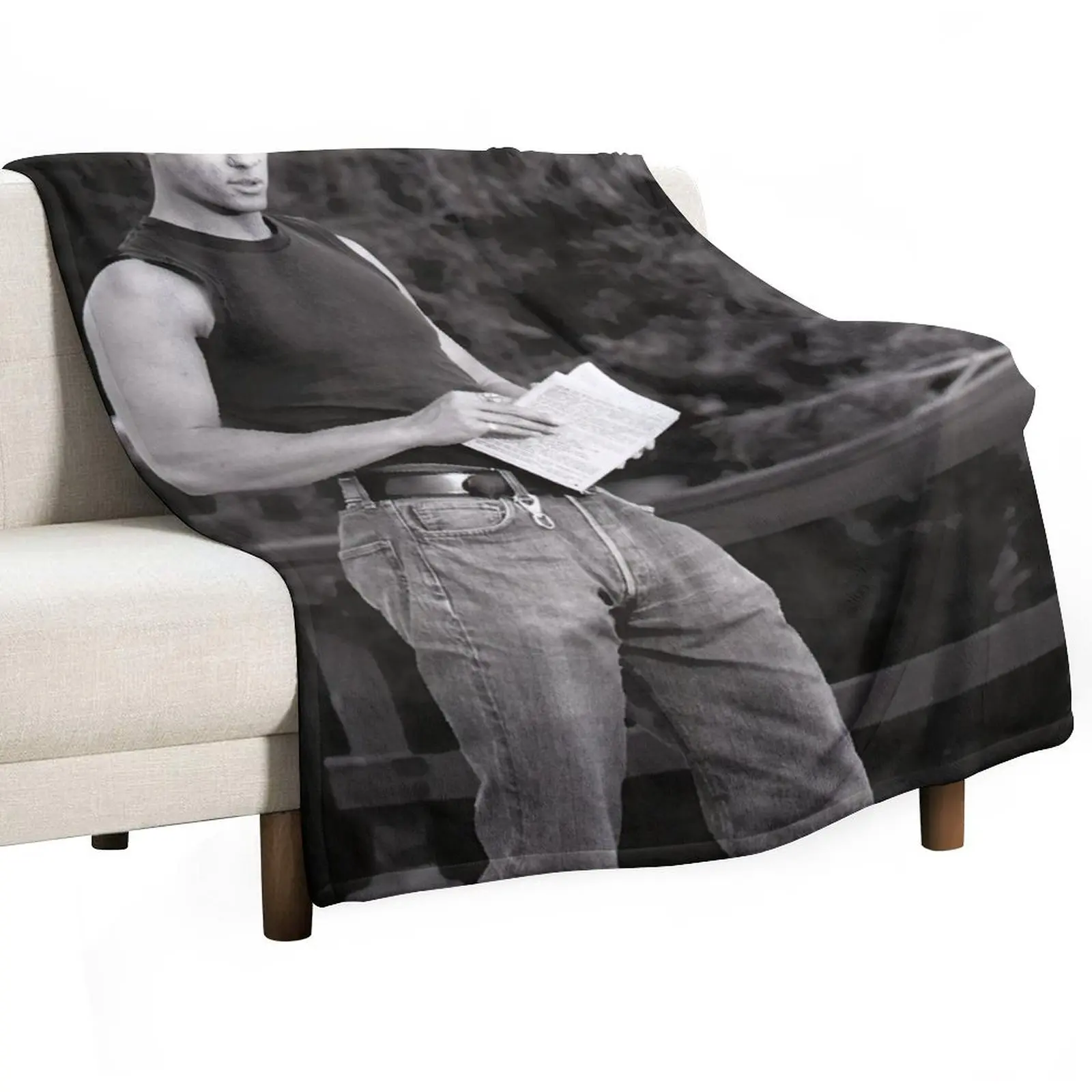 

Nick Kamen Throw Blanket Summer For Sofa Thin halloween Luxury Throw Blankets