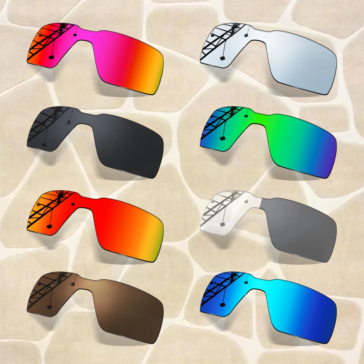 TRUE Polarized Replacement lenses for Oakley Probation OO4041, Anti-Scratch & Impact Resistant UV Protection