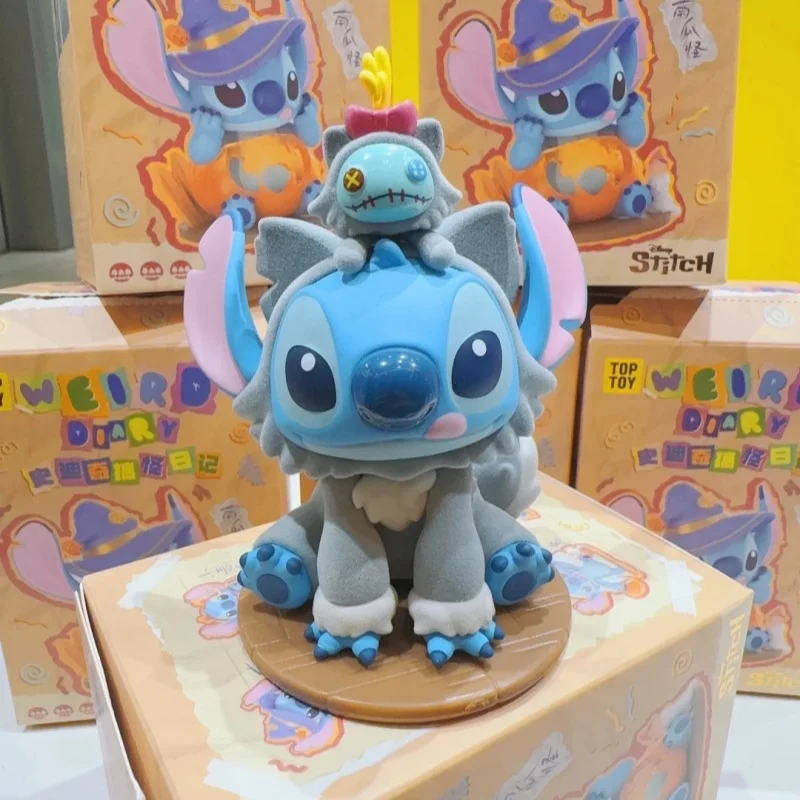 Disney Stitch Funny Diary Series Blind Box Mystery Box Figure Model Doll Collection Toys For Girlfriend Xmas Gift