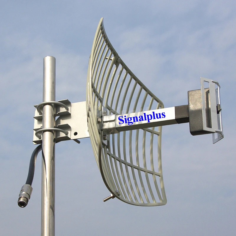 Odlewana odlewana siatka odblaskowa Bezprzewodowa antena LAN 17dbi antena paraboliczna na duże odległości antena WiFi 2.4G
