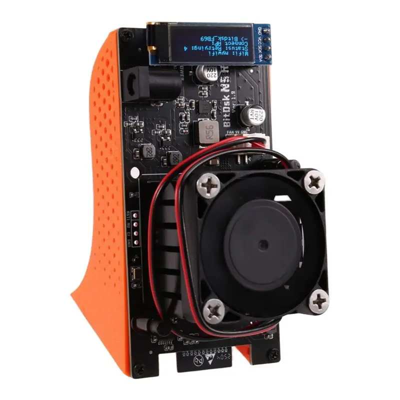 X64A-For Miner BM1397 200Gh/S Bitcoin Solo Miner Stand-Alone Bitdsk ASIC BTC Miner Low Power Miner Crypto Miner UK PLUG