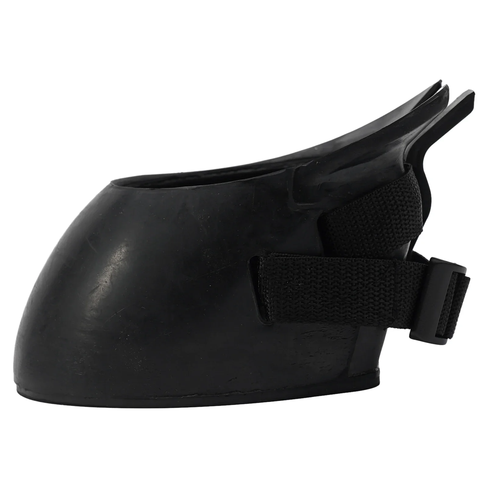Pair of 2 Rubber Horse Boots Non Slip Protection Shoes Guards Provide Support and Isolation for Injured Hooves