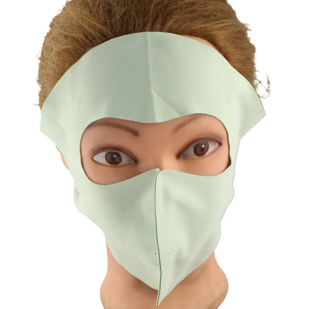 

Fashion Full-Face UV Face Mask Nylon UPF 50+ Protection Sunscreen Veil Thin Cover Breathable Ice Silk Face Cover Women