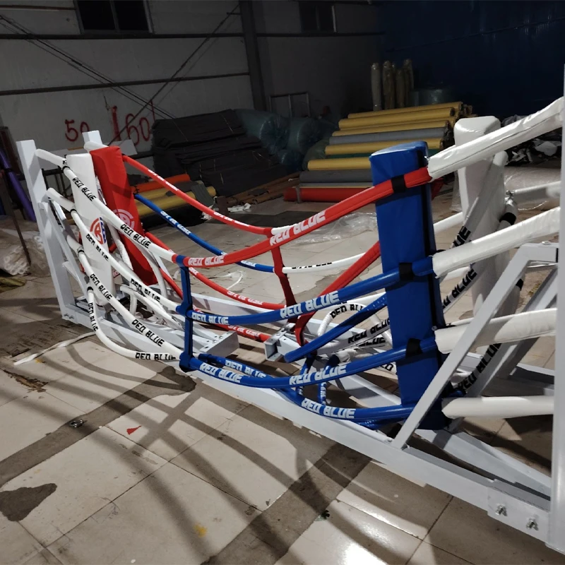 حلقة ملاكمة MMA محمولة قابلة للطي مخصصة، معدات سهلة التجميع والفك #3