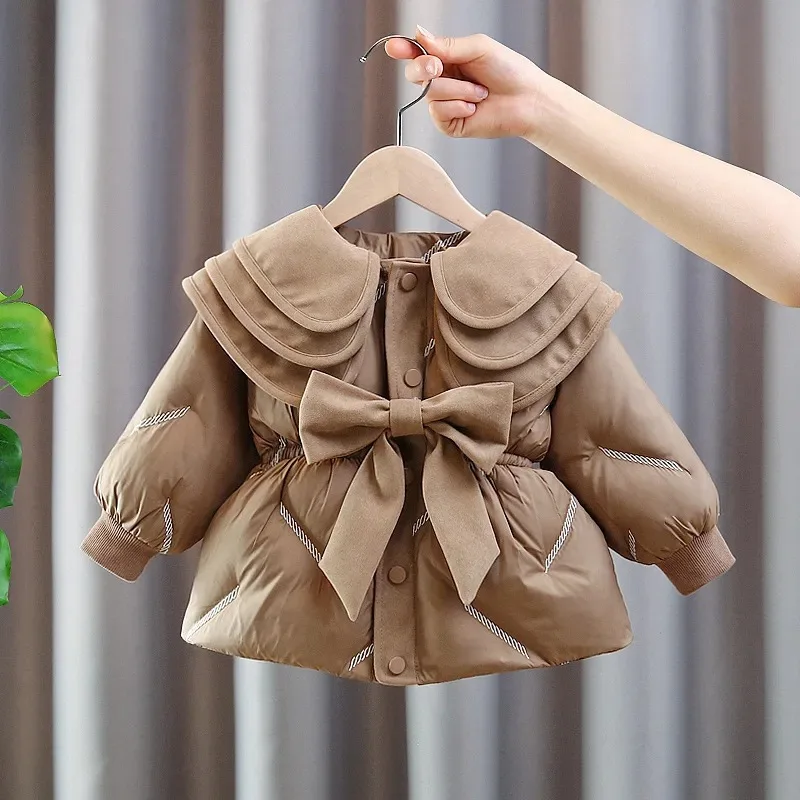 

Girl Cotton Coat Kawaii Children's Clothing Thicken Coat Winter Clothes Cotton Padded Jacket Kawaii Hoodies Kids Girls Clothes