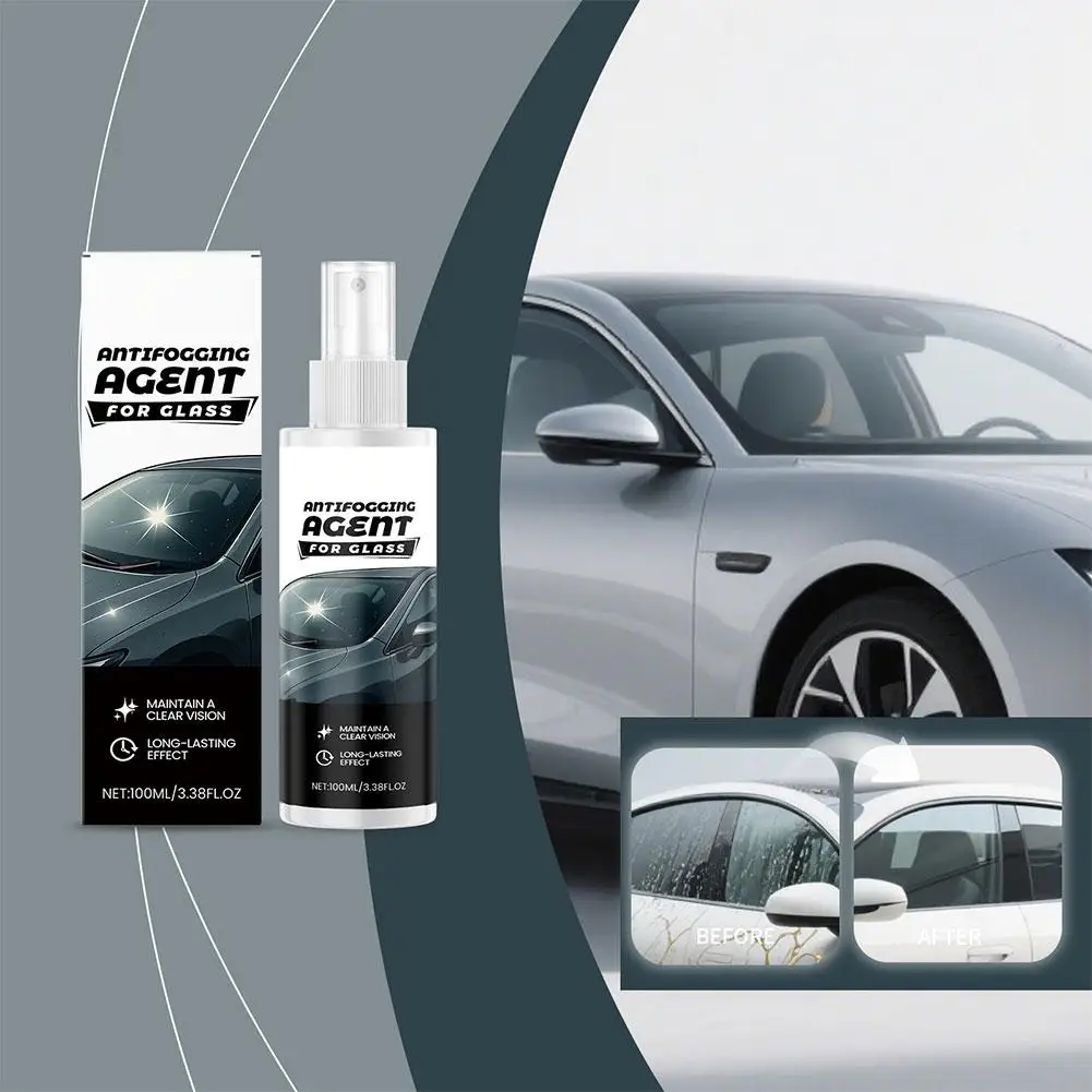 

Средство против запотевания стекла, нежная формула, очиститель масляной пленки, спрей, гидрофобное зеркало на лобовом стекле, противозапотевающее зеркало заднего вида, противозапотевающее Las L4R3
