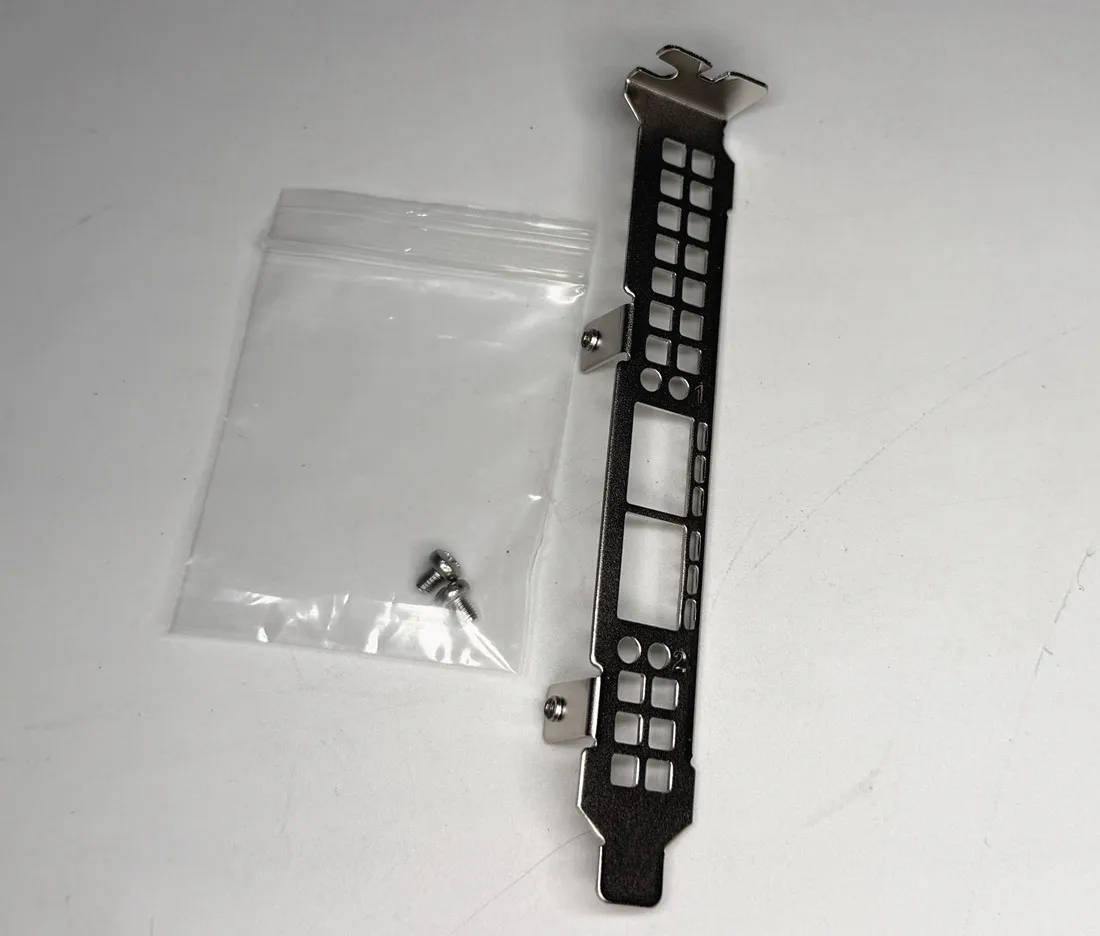 Low Profile/Full Height Bracket for DELL MELLANOX CX4121C CONNECTX-4 LX 25GbE 20NJD