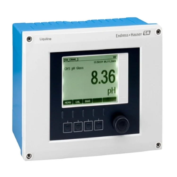 

Endress +Hauser 4-channel CM444 Expandable Multiparameter Field Device for All Industries As Transmitter Liquiline