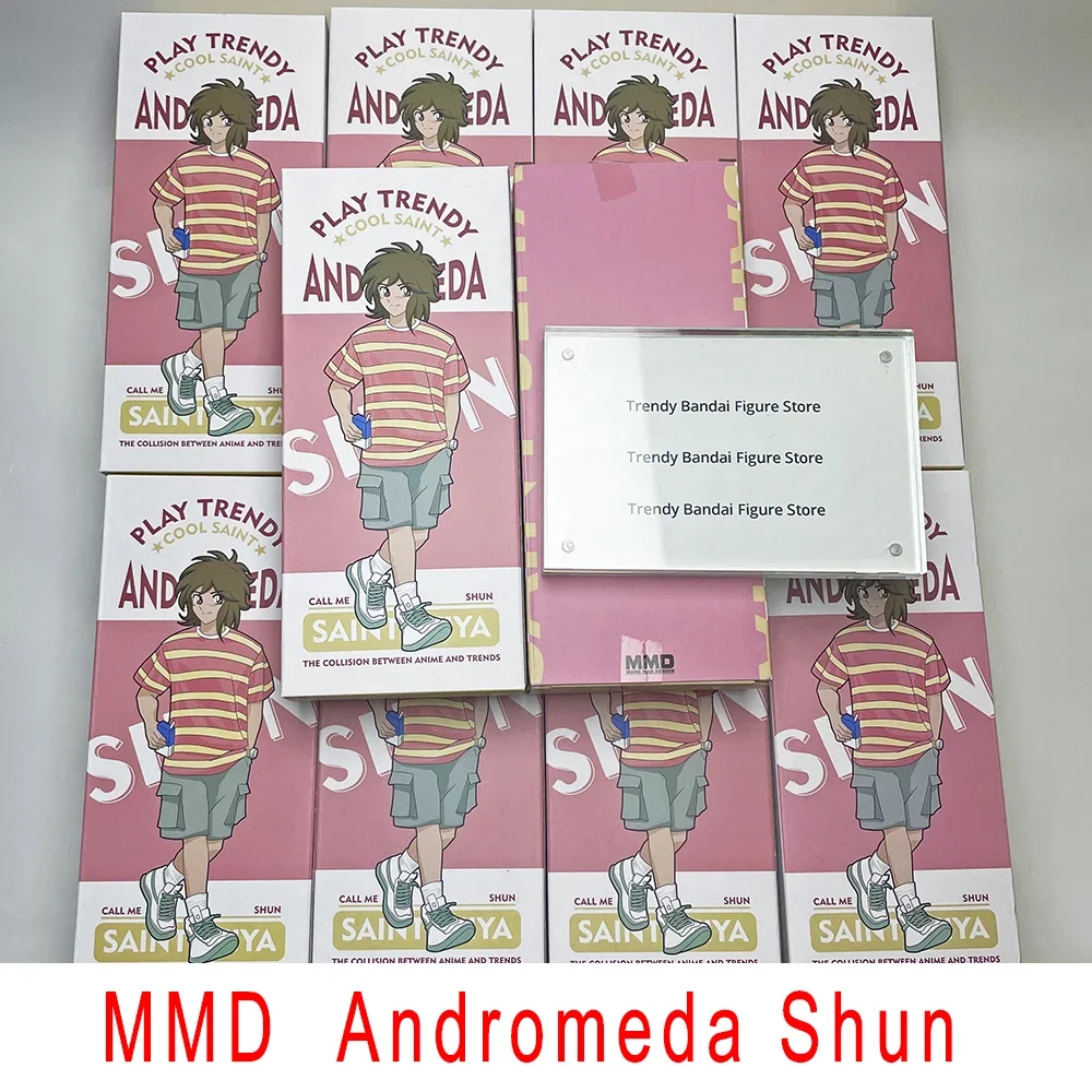 

MMD Andromeda Shun V1 миф Сен-Сейя Ткань EX ранняя бронза Строительная фигурка аниме игрушки модель