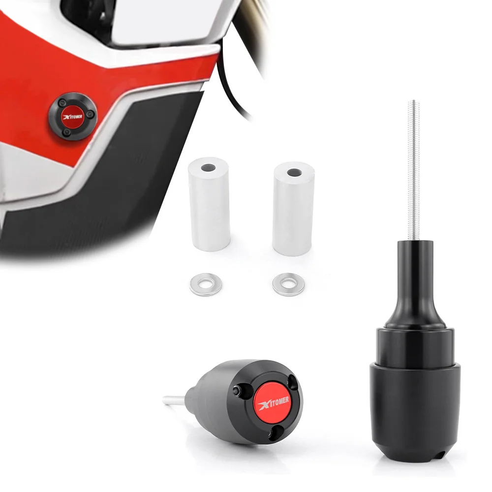 

Motorcycle Frame Slider Falling Protection Fairing Guard Aluminum+POM Anti Crash Pad Protector 450 rally 2023 2024 2025 For KOVE