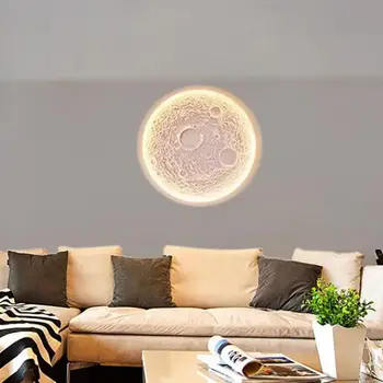 現代隕石石膏壁燈臥室床頭嵌入式壁燈壁燈設計師創意天花板燈 8 最佳銷售 石膏燈 - №3