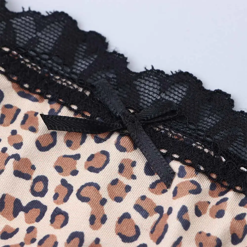 Trendy Sexy T-BACK Lace Bow Law Waist Korean Underwear Women Panties G-String Thong Briefs