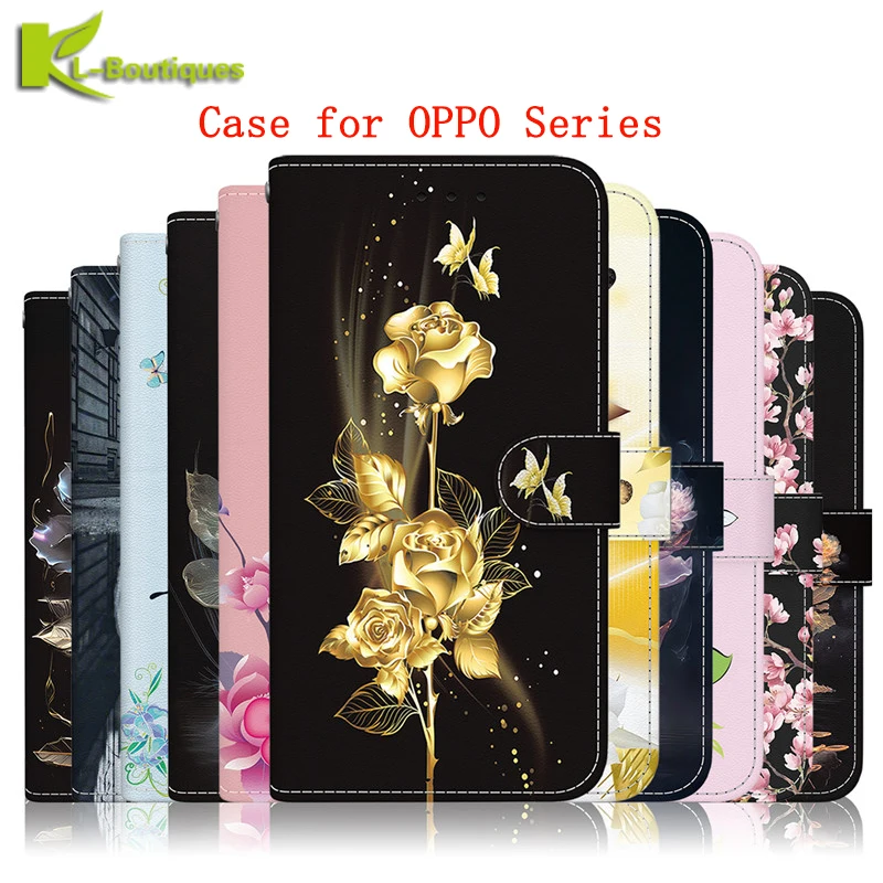 Wallet Card Stand Magnetic Flip Case For OPPO Reno12 F 5G FS Reno 12 Pro 12F Reno12F S Coque Etui Leather Phone Cover Funda Capa