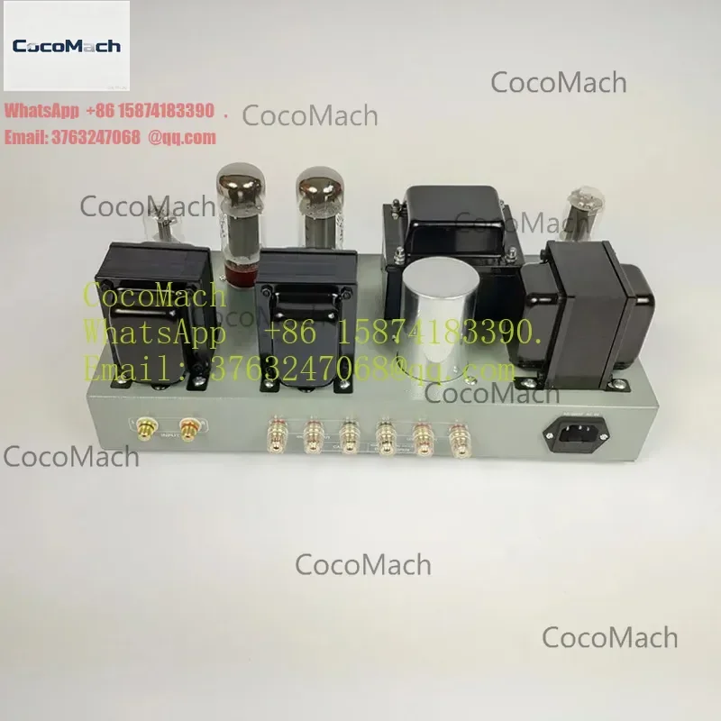 New 6N9P Push EL34B 8W×2 Finished Single-ended Class A Tube Power Amplifier Fever Hifi Audio Amp