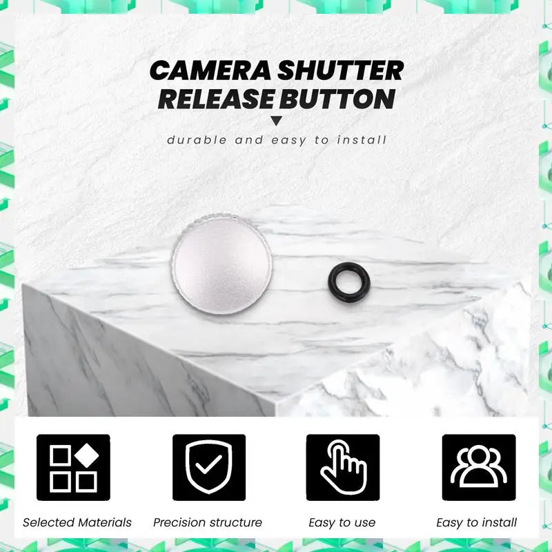 

3C Electron Camera Shutter Release Button Metal For Fujifilm XT30 XT20 XT10 XT3 XT2 XPRO2 X100F X100T Sony RX1R RX10IV Leica,Cam