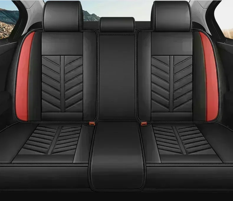 PER Toyota Tacoma Coprisedile per auto impermeabile resistente all'usura in pelle PU set completo fisso in vita 5 posti nuovo rivestimento completo per sedile