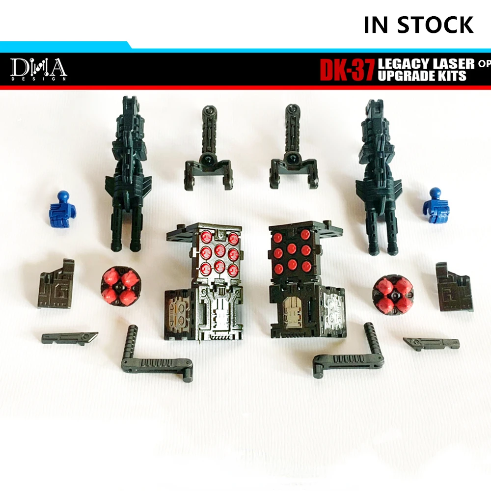 

In Stock DNA Design Weapon DK-37 DK37 Upgrade Kits For Transformation LEGACY Laser OP Commander Figure Accessories With Bonus