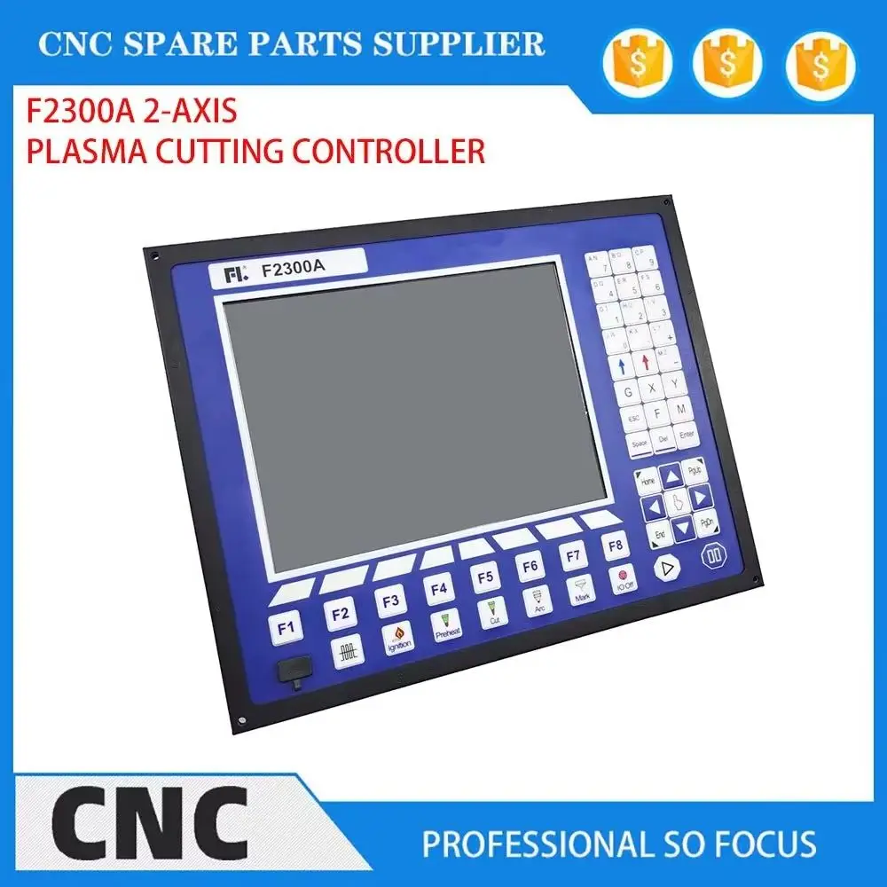 

CNC plasma cutting equipment controller F2300A Flame cutting control system 2 Offline control of metal shell Large color screen