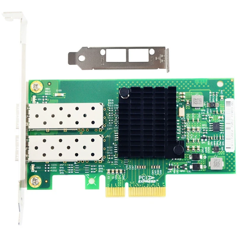 

I350AM2 Chip PCI-Ex4 1000Mbps Gigabit Dual Port Fiber Optic Network Card Server For Desktop I350-2SFP/F2