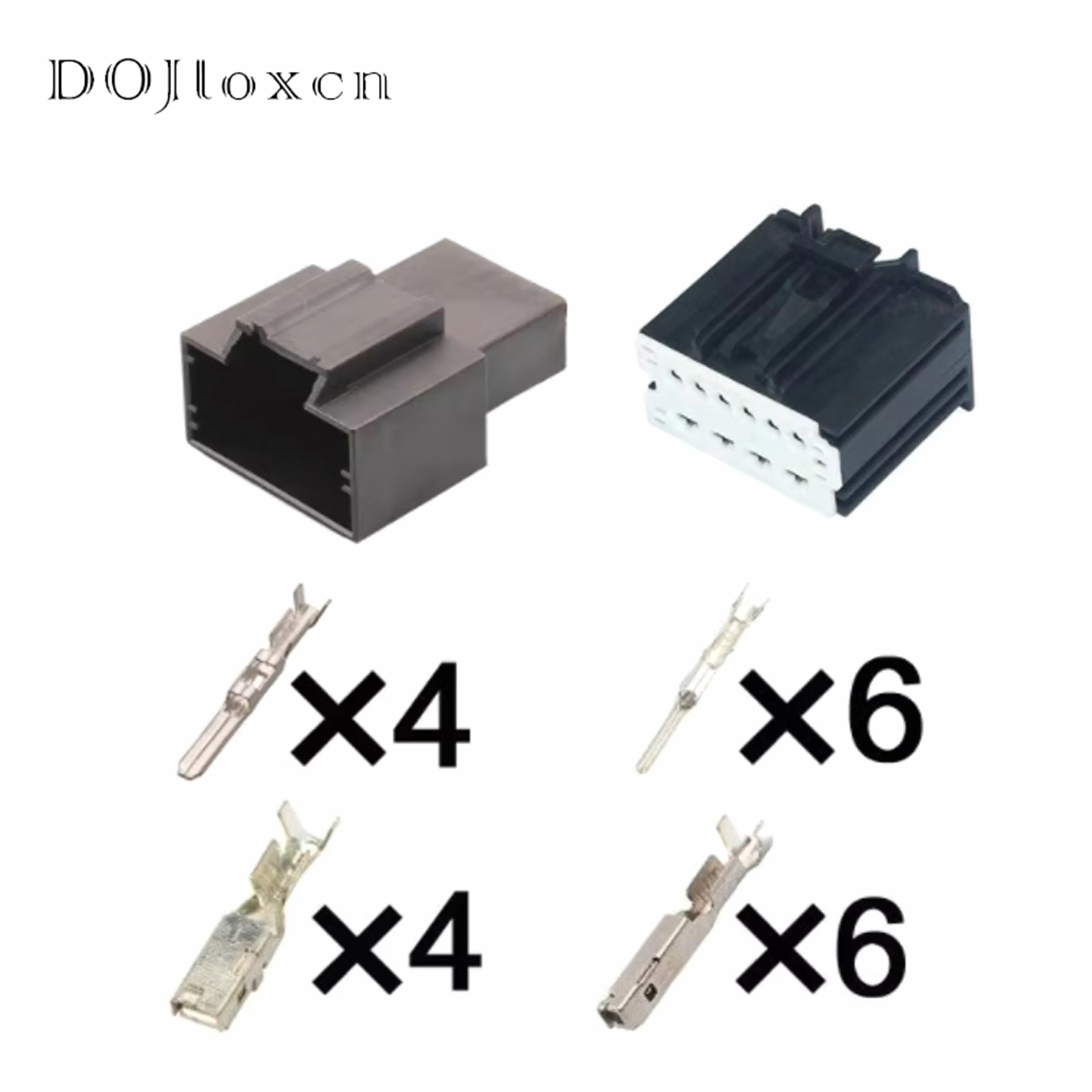 1/5/10/20/50 Sets 10 Pin 31372-1000 Auto Host Power Amplifier Connector Wiring Plug For Chevrolet Buick Ford Cadillac Cummins