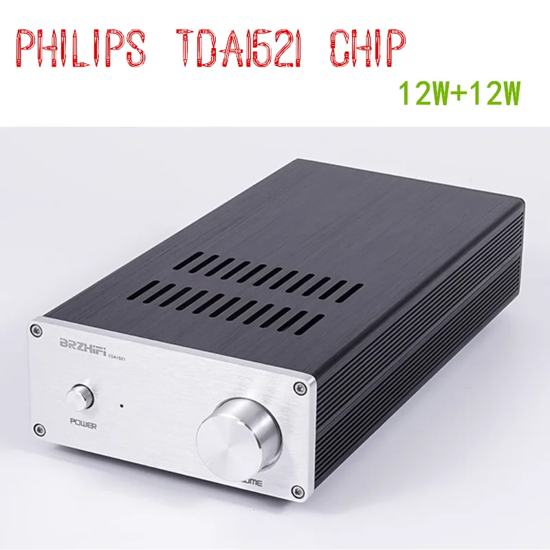 

Finished TDA1521 HiFi Stereo Power Amplifier 12W+12W Mini Audio Speaker Amplifier