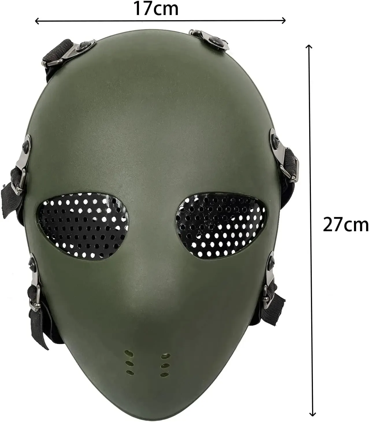 Paintball Party Mask Tactical BB Gun Classic Style Head Protective Mask Military War Game Shooting Accessories