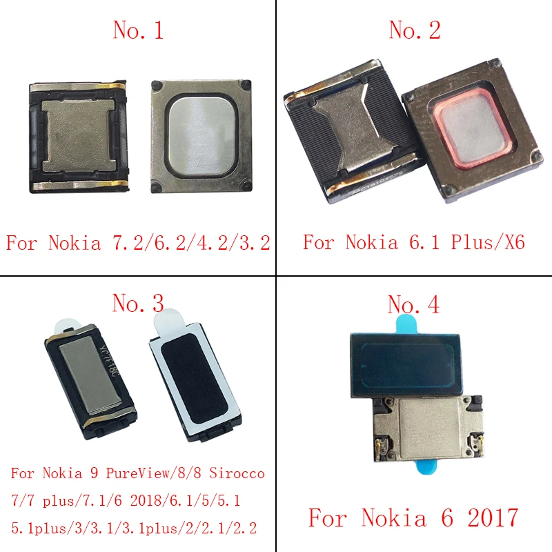2szt Słuchawka douszna do Nokia 2 2.1 2.2 3 3.1 3.2 4.2 5 5.1 6 6.1 6.2 7 7.2 7.1 Plus 8.1 8 Sirocco X3 X5 X7 Odbiornik dźwięku