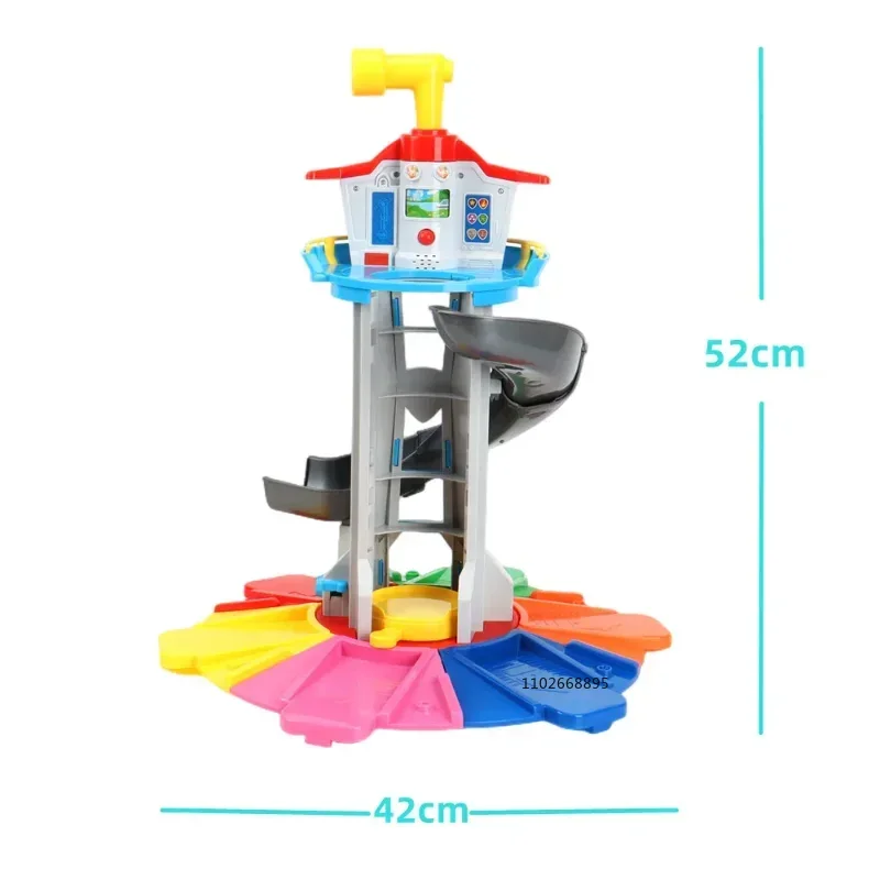 포우 패트롤 장난감 세트 만화 애니메이션 피규어 패트롤 캐릭터 체이스 스카이 리바운드 자전... - 4