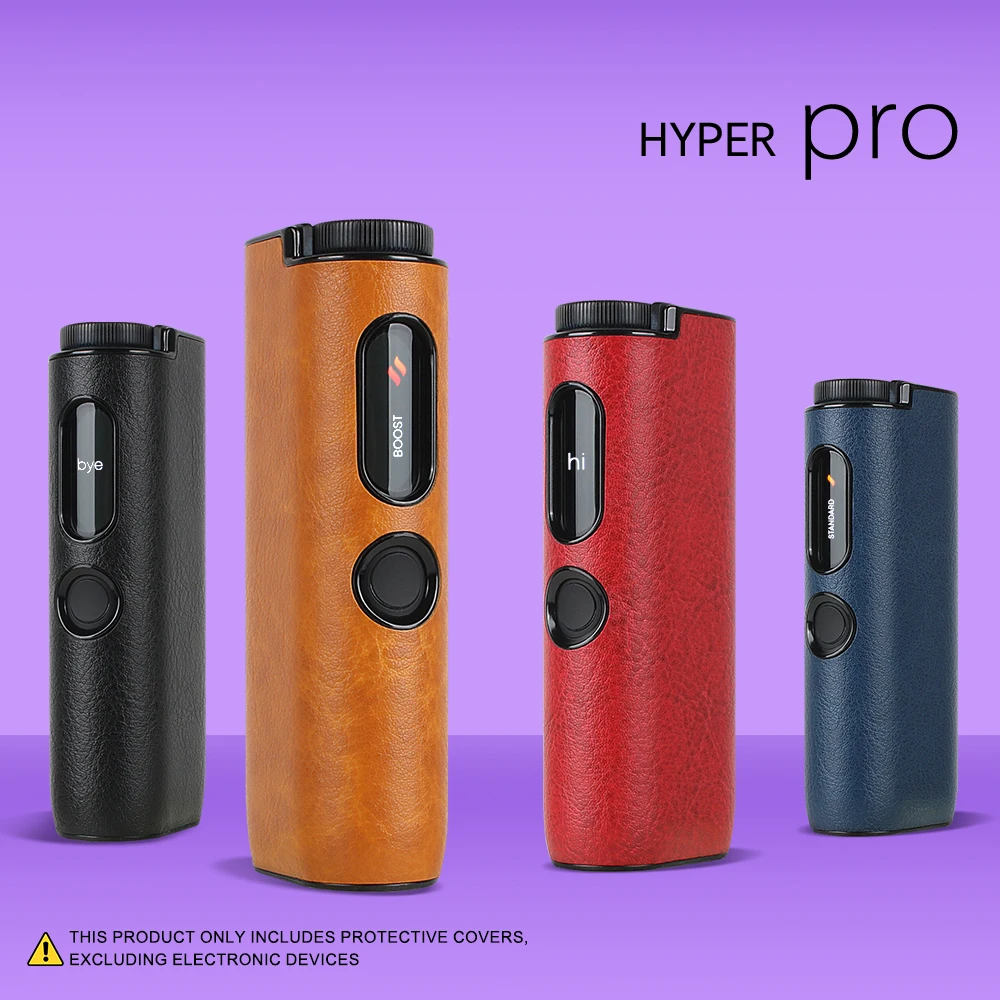 

PU leather protective case suitable for HYPER pro, the fashionable and trendy protective accessory for electronic cigarettes.