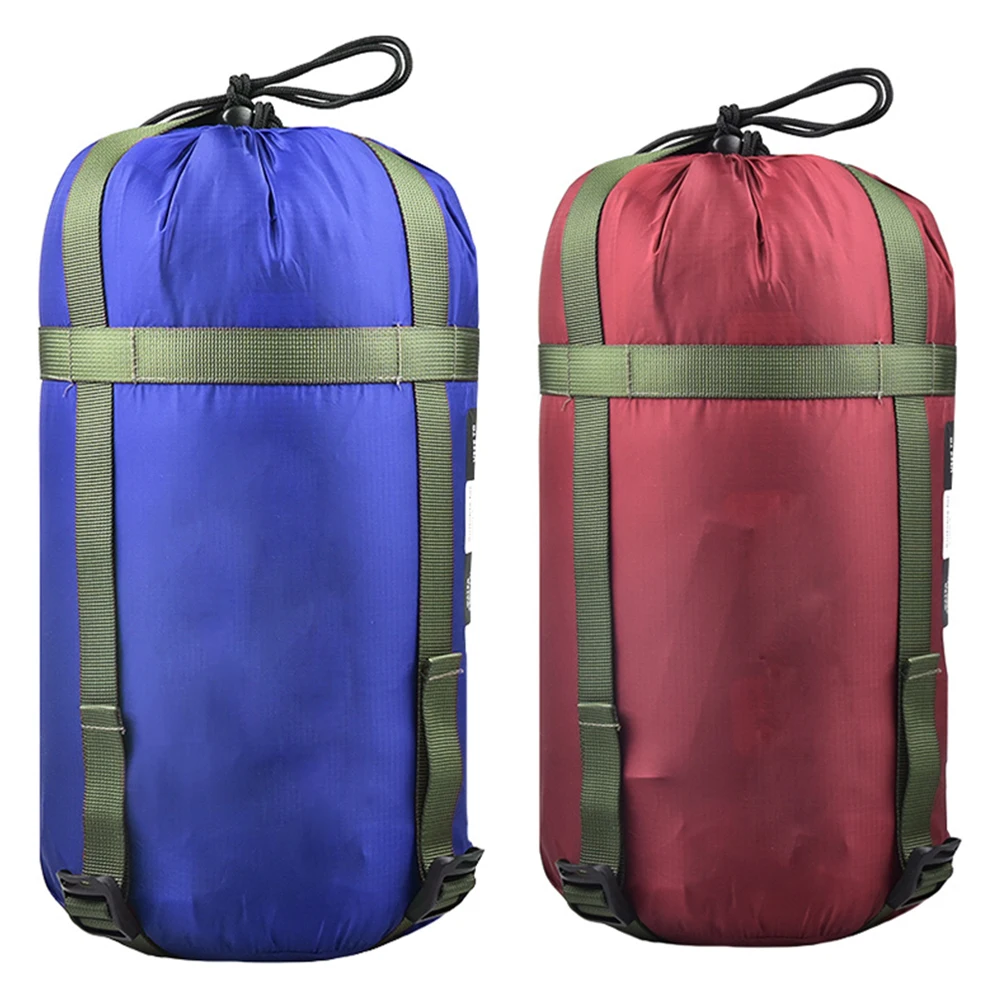 Saco de dormir saco de compresión Camping Trekking almacenamiento de equipo bolsas al aire libre edredones bolsas duraderas correas reforzadas ligeras