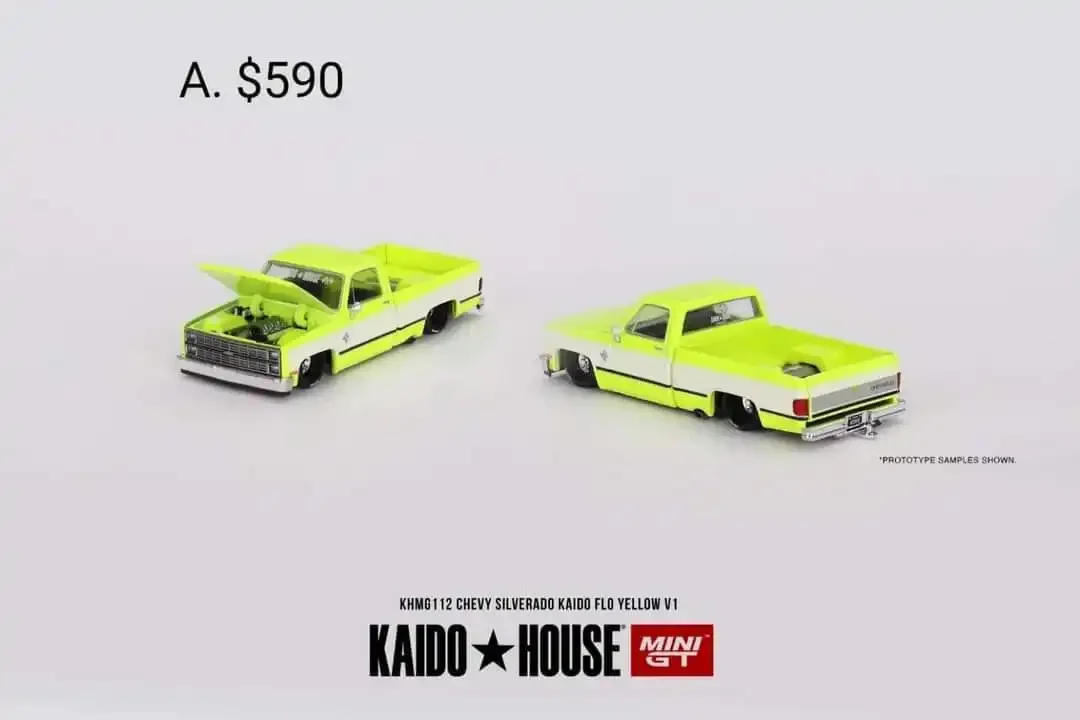 

In Stock MINI GT KAIDO HOUSE 1:64 R33 Datsun 510 Pickup